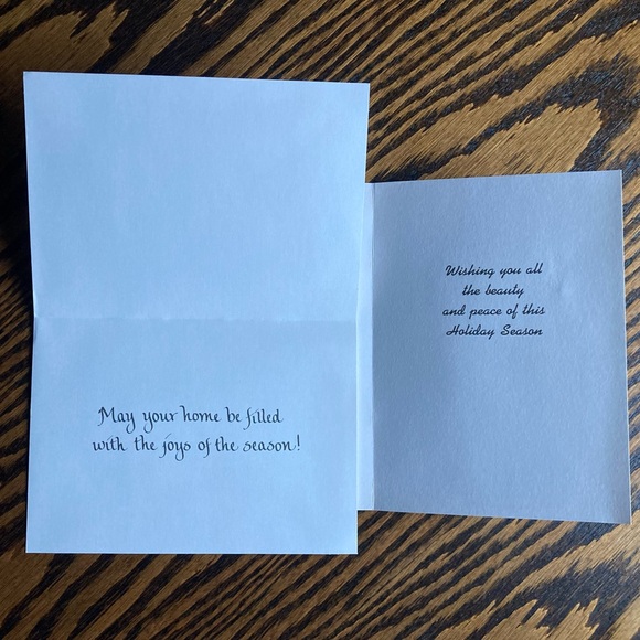 4 Unused American Heart Assoc. Shriners Hospital Christmas Cards Envelopes - Picture 10 of 11